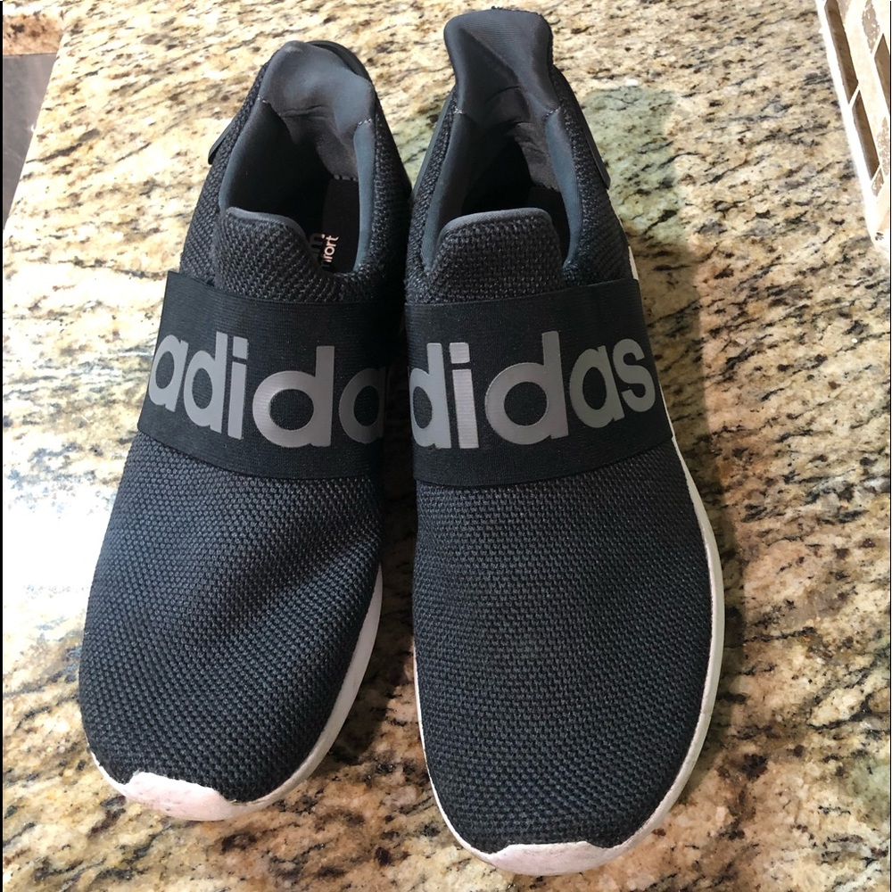 Adidas Cloud Foam Mens Running Black Size 9.5M